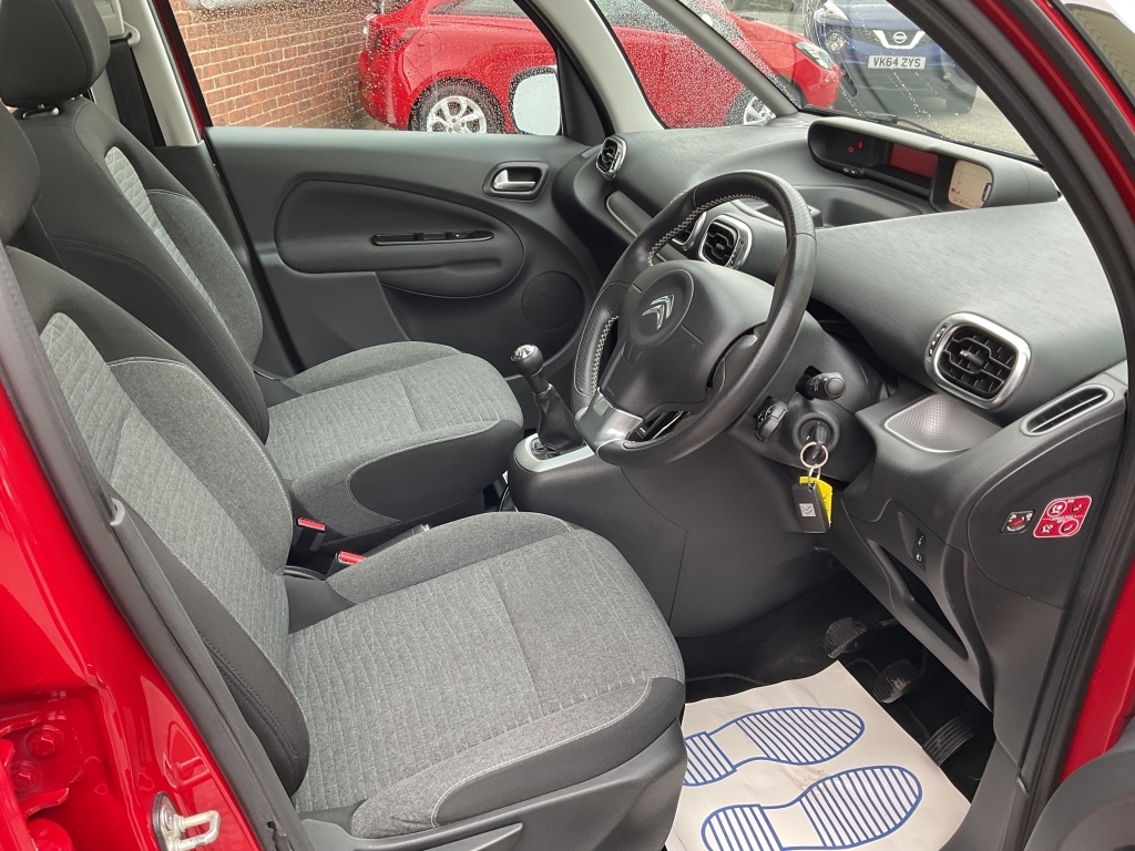 Citroen C3 Picasso Mpv 1.6 Bluehdi Platinum Red #5