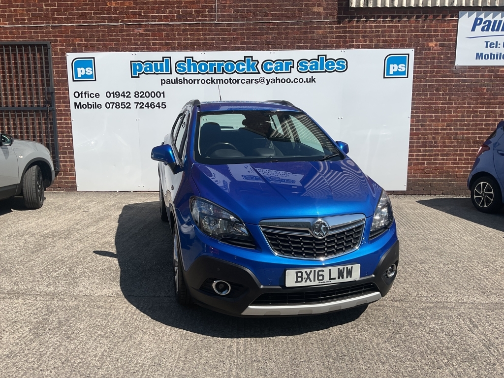 Vauxhall Mokka Hatchback 1.6 Exclusiv S S Blue