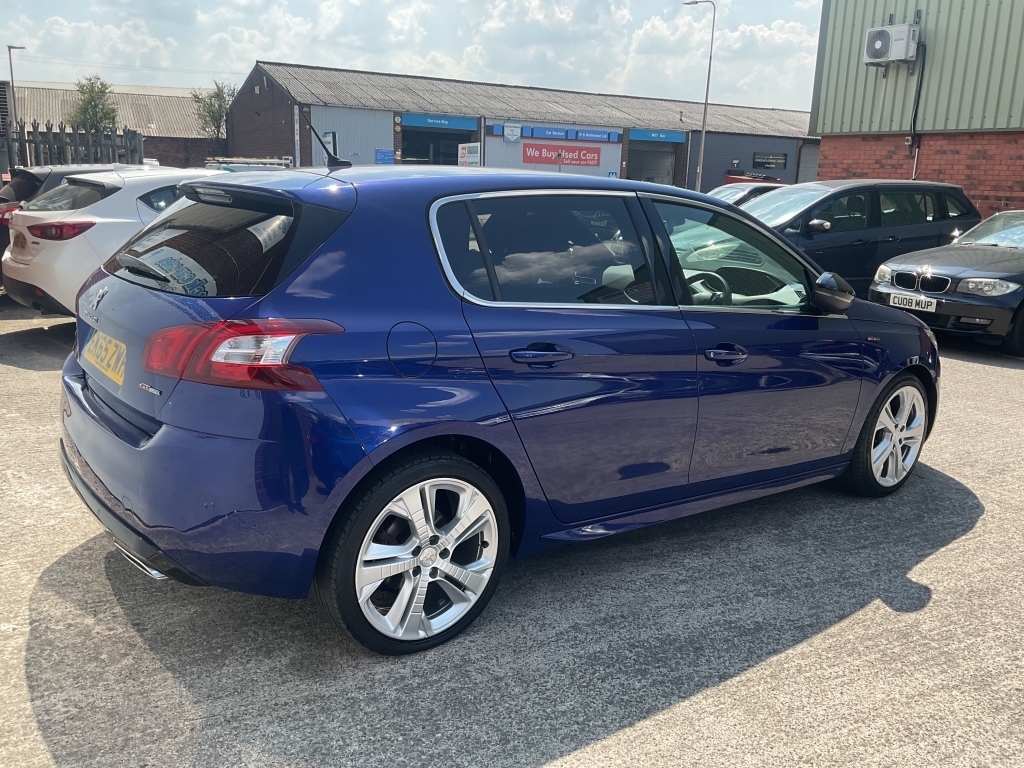 Peugeot 308 Hatchback 1.6 Blue Hdi S S Gt Line Blue #4