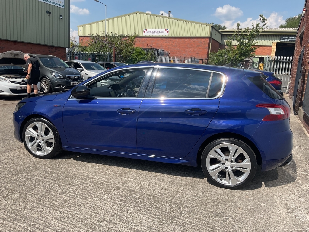 Peugeot 308 Hatchback 1.6 Blue Hdi S S Gt Line Blue #3