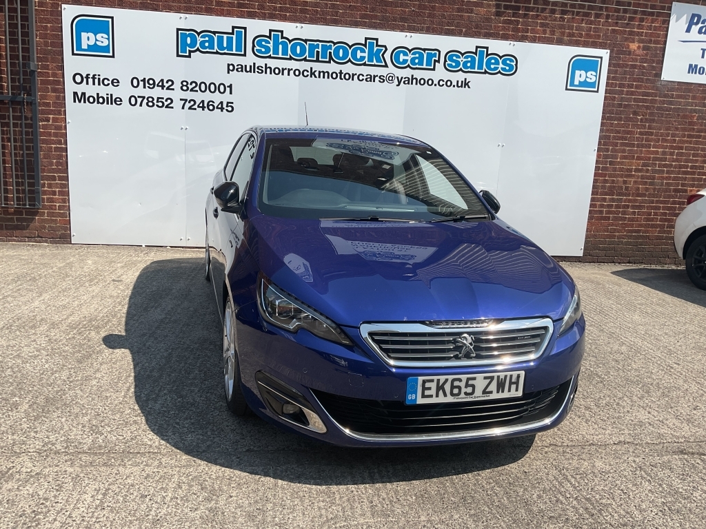 Peugeot 308 Hatchback 1.6 Blue Hdi S S Gt Line Blue