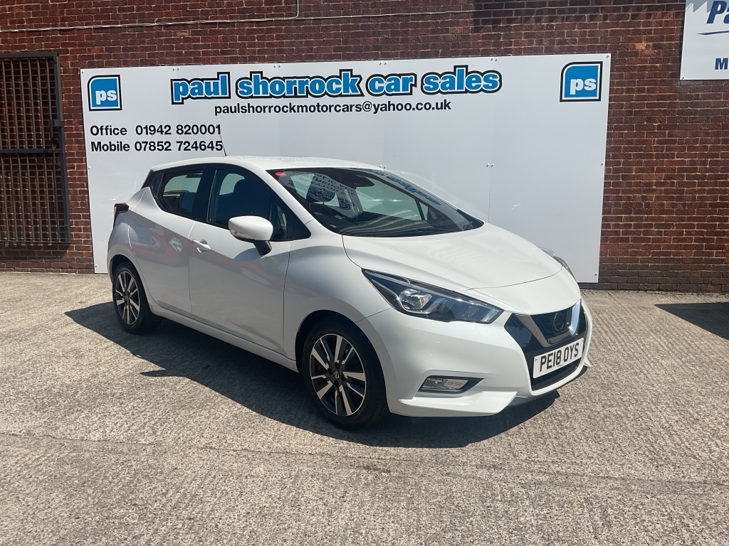 Nissan Micra Hatchback 1.0 Acenta White