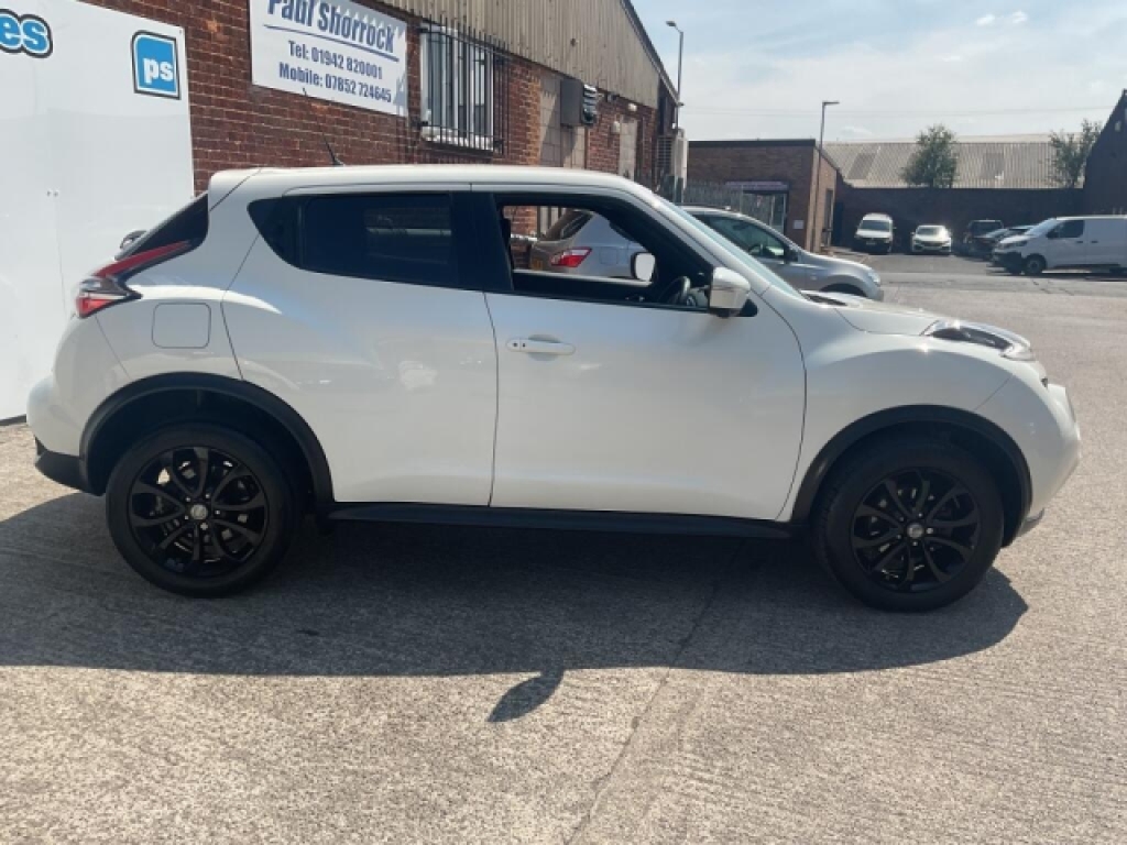 Nissan Juke Hatchback 1.5 Tekna Dci White #6