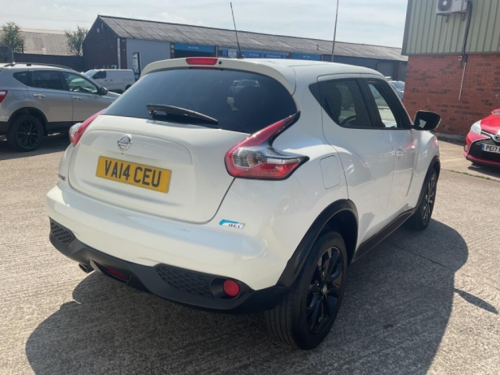 Nissan Juke Hatchback 1.5 Tekna Dci White #5
