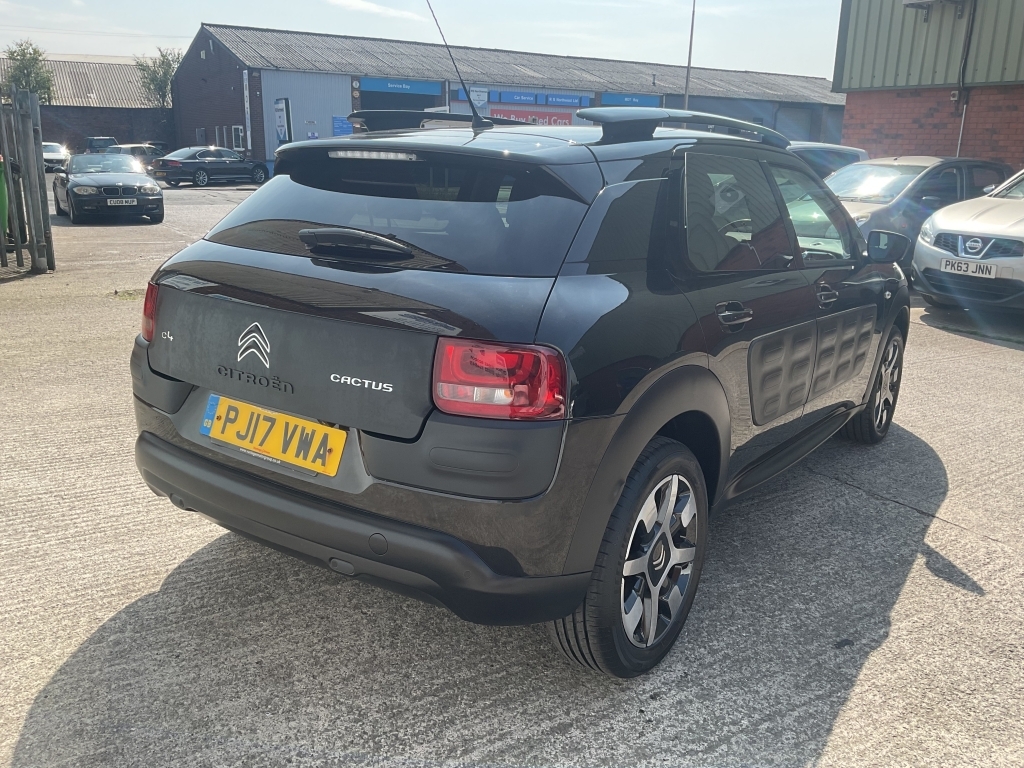 Citroen C4 Cactus Hatchback 1.6 Bluehdi Flair Black #6