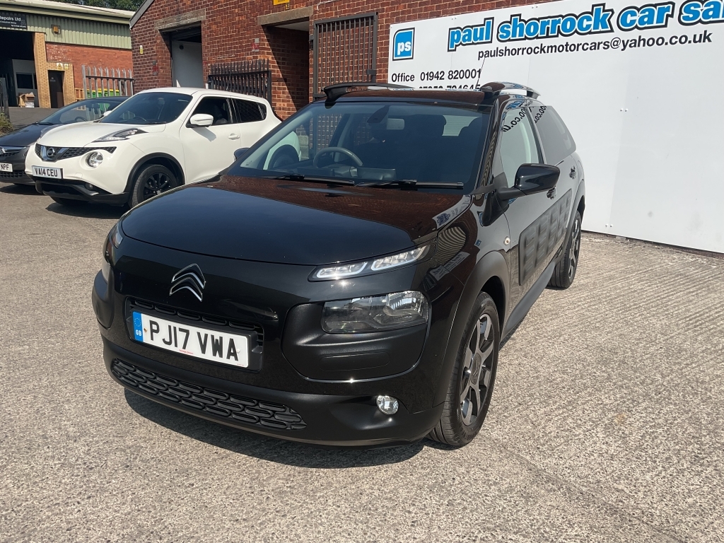 Citroen C4 Cactus Hatchback 1.6 Bluehdi Flair Black #3