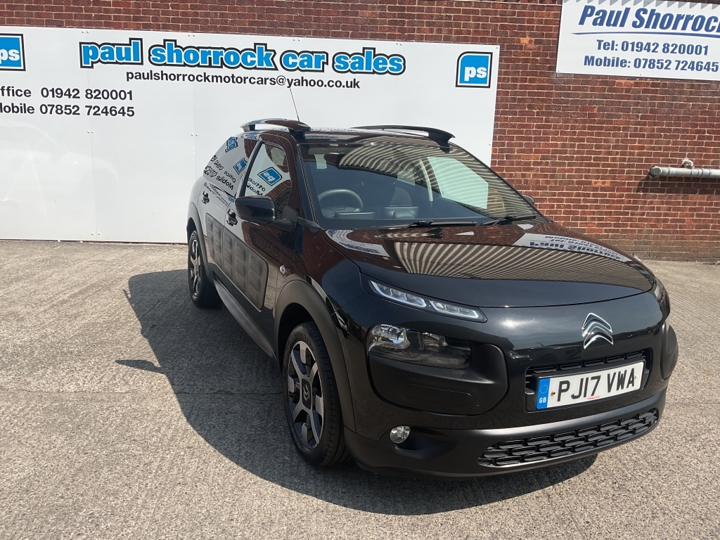 Citroen C4 Cactus Hatchback 1.6 Bluehdi Flair Black