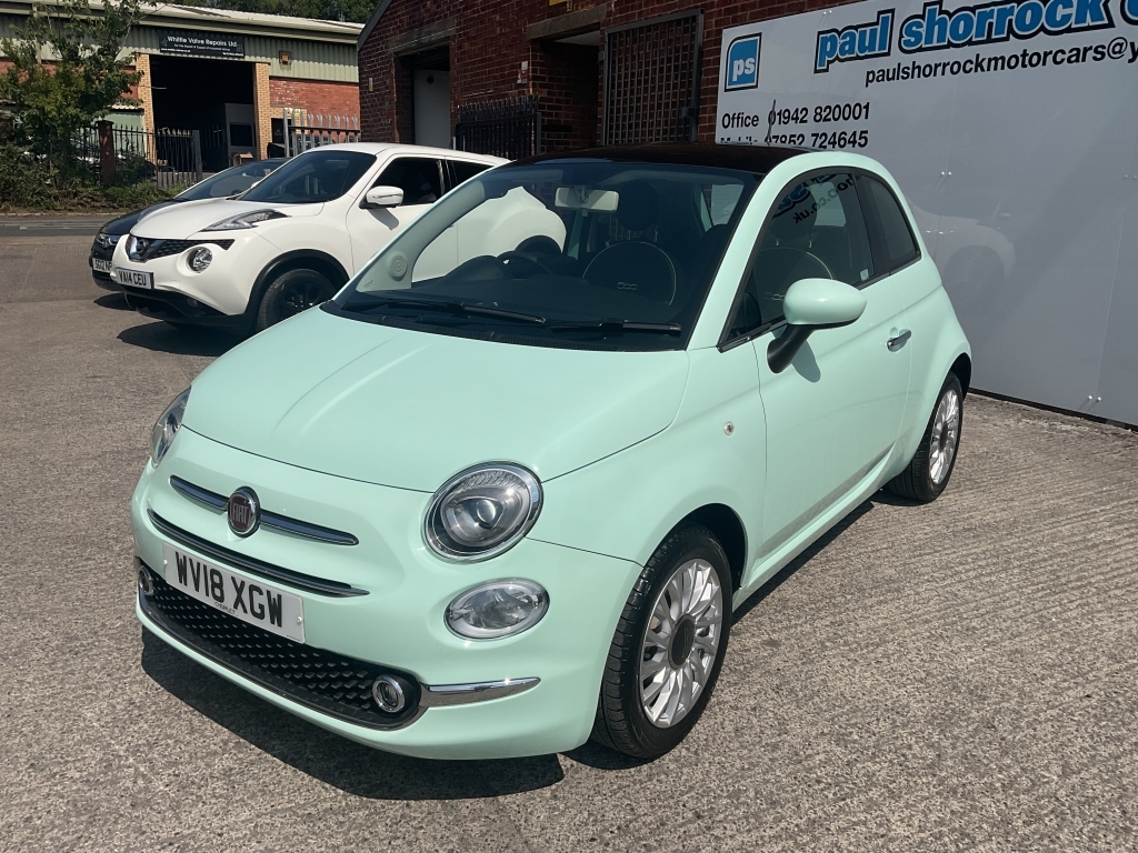 Fiat 500 Hatchback 1.2 Lounge Green #3