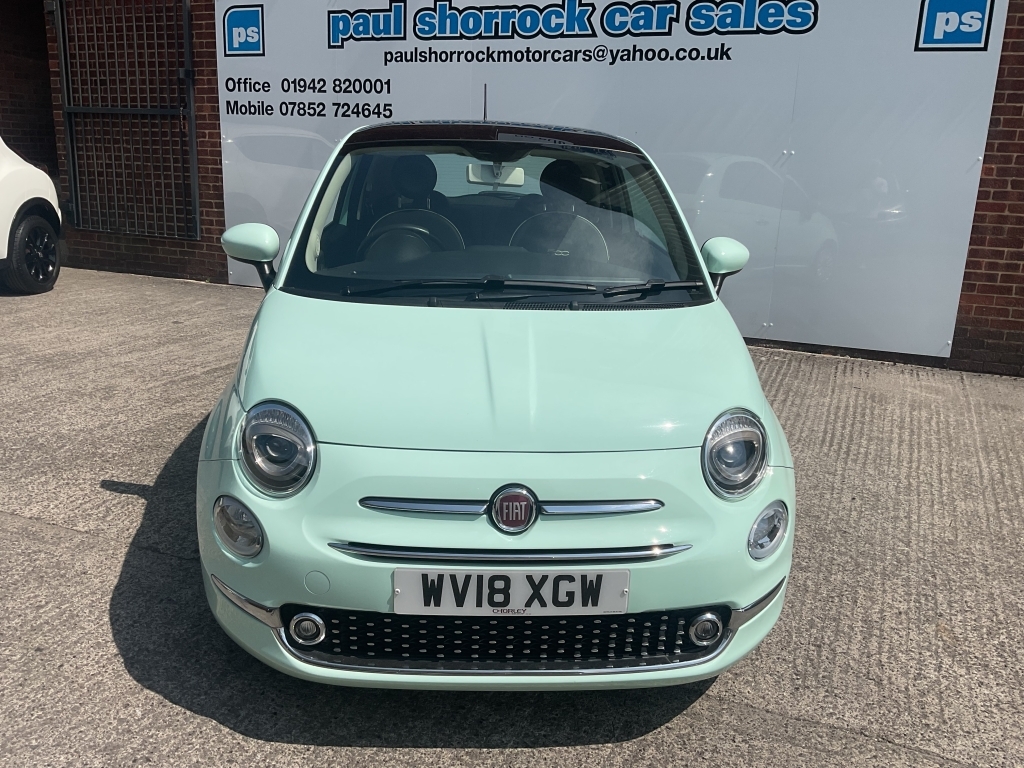 Fiat 500 Hatchback 1.2 Lounge Green #2