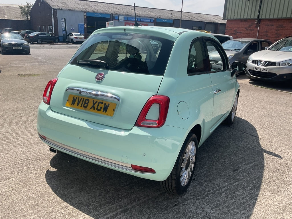 Fiat 500 Hatchback 1.2 Lounge Green #6
