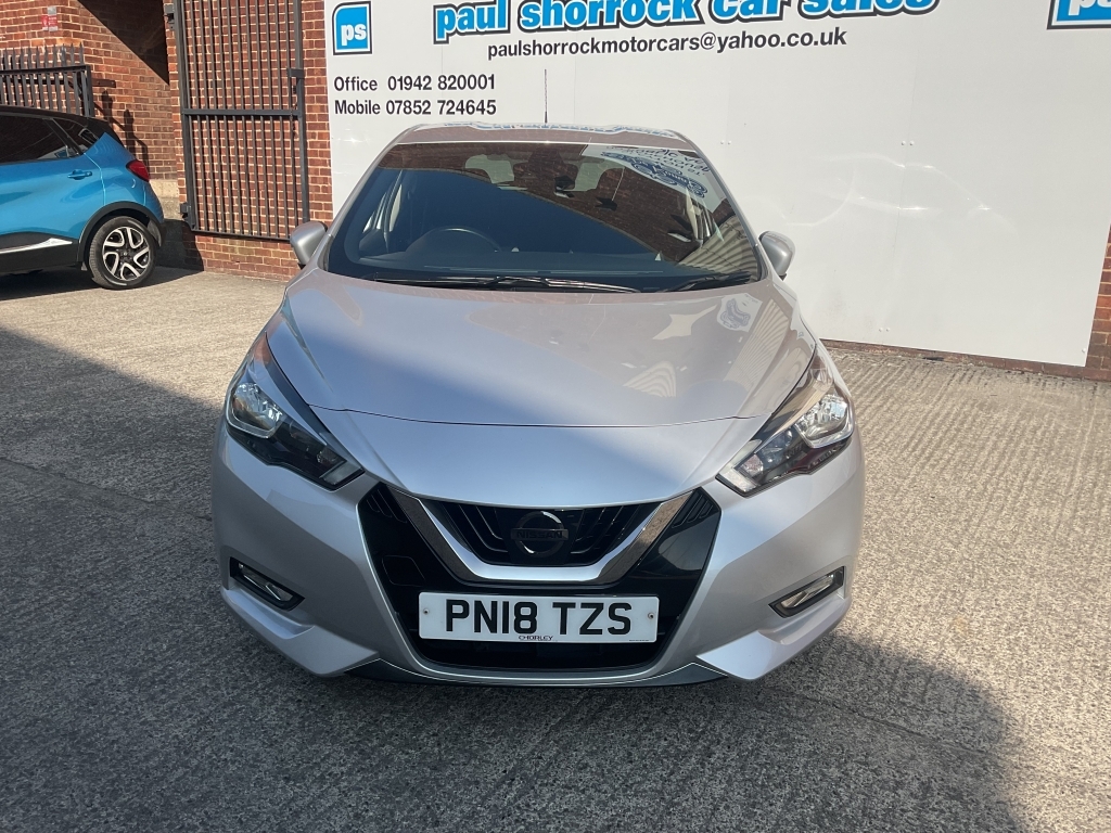 Nissan Micra Hatchback 0.9 Ig-t N-connecta Silver #2