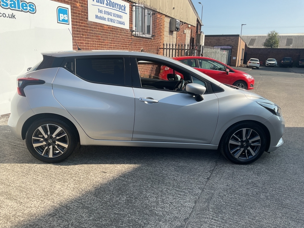 Nissan Micra Hatchback 0.9 Ig-t N-connecta Silver #6