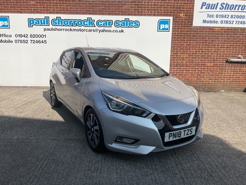 Nissan Micra Hatchback 0.9 Ig-t N-connecta Silver