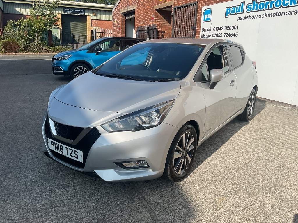 Nissan Micra Hatchback 0.9 Ig-t N-connecta Silver #3