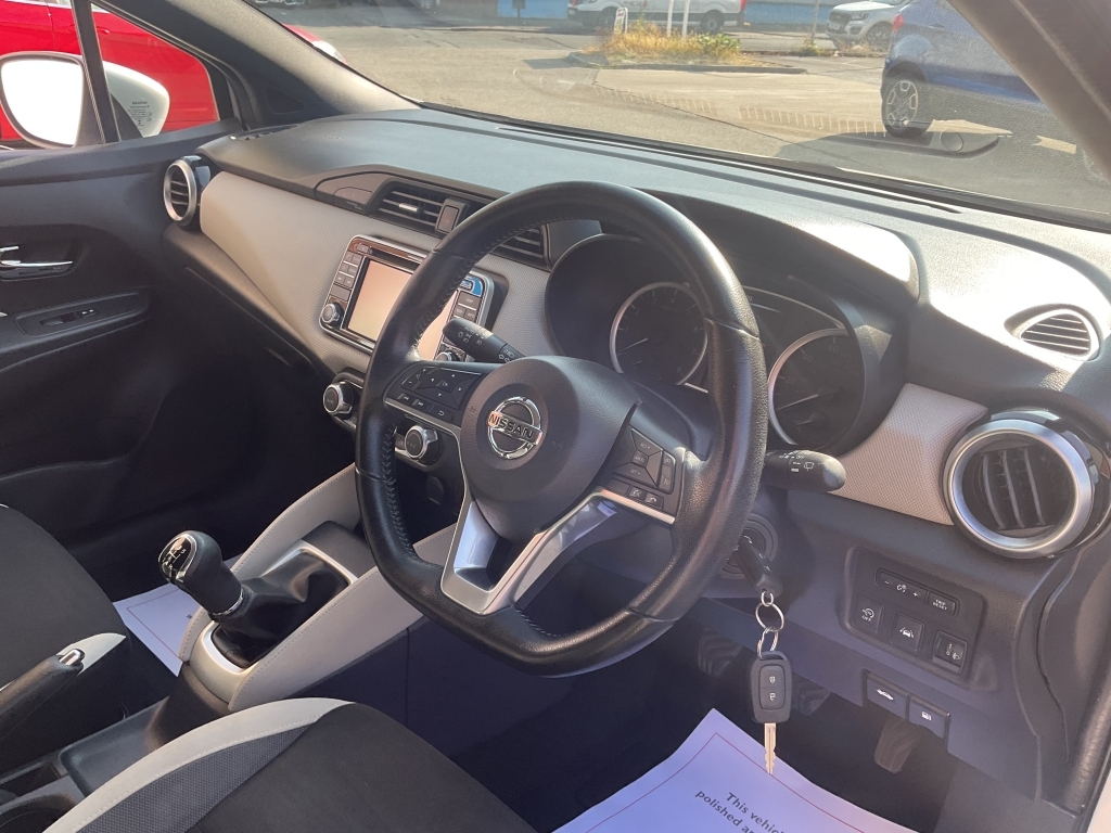 Nissan Micra Acenta Red #8