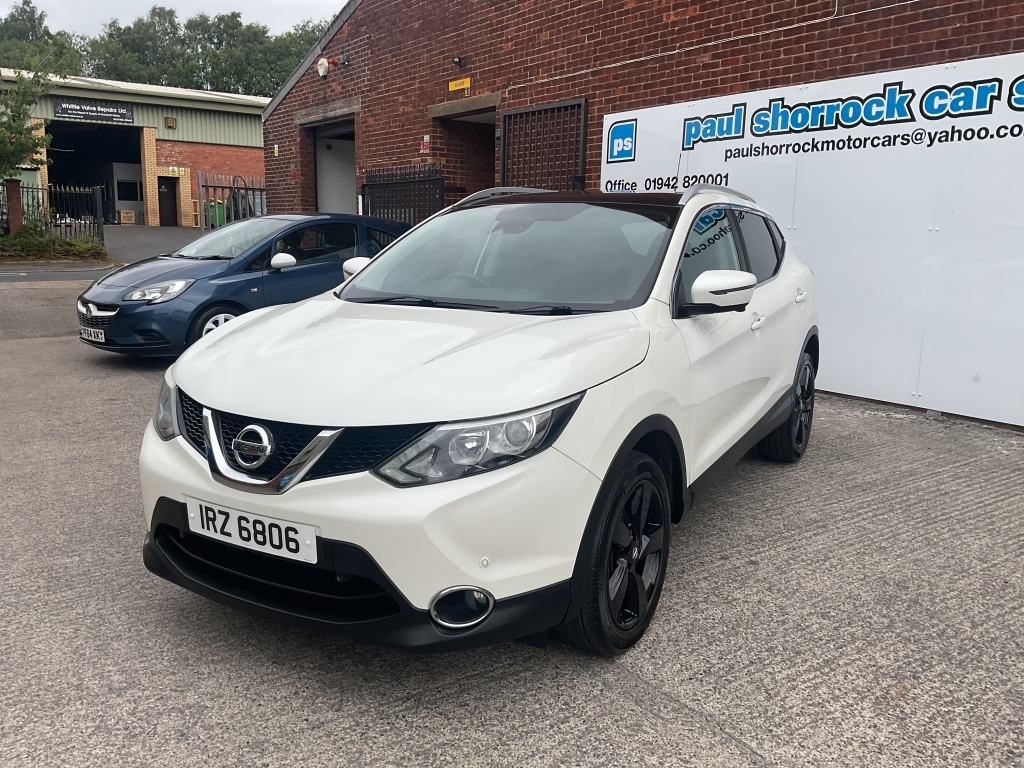 Nissan Qashqai Hatchback 1.5 Dci N-tec Plus White #3