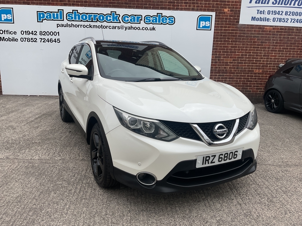 Nissan Qashqai Hatchback 1.5 Dci N-tec Plus White