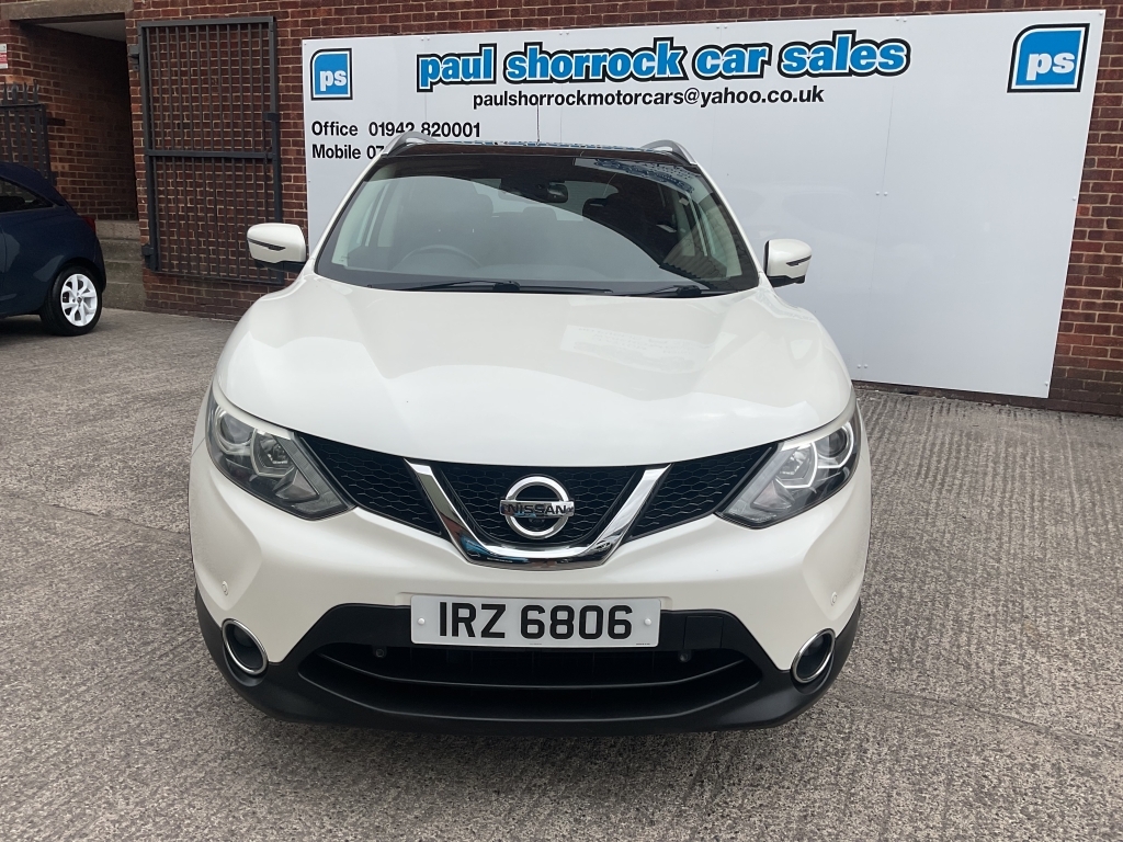 Nissan Qashqai Hatchback 1.5 Dci N-tec Plus White #2