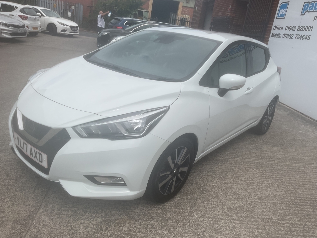 Nissan Micra Hatchback 0.9 Ig-t Acenta White #6