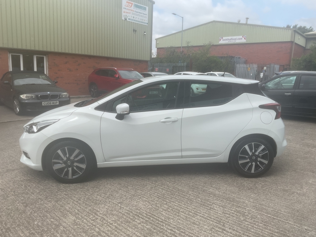 Nissan Micra Hatchback 0.9 Ig-t Acenta White #5