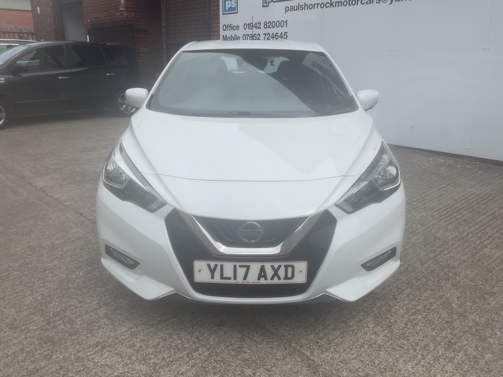 Nissan Micra Hatchback 0.9 Ig-t Acenta White #2
