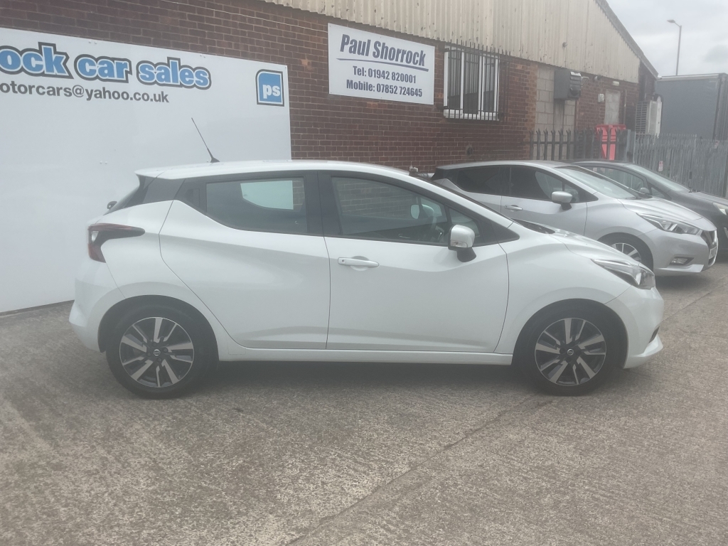 Nissan Micra Hatchback 0.9 Ig-t Acenta White #3