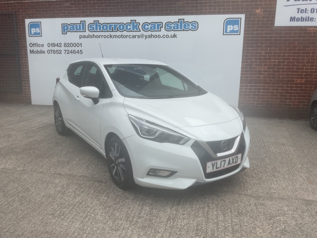 Nissan Micra Hatchback 0.9 Ig-t Acenta White