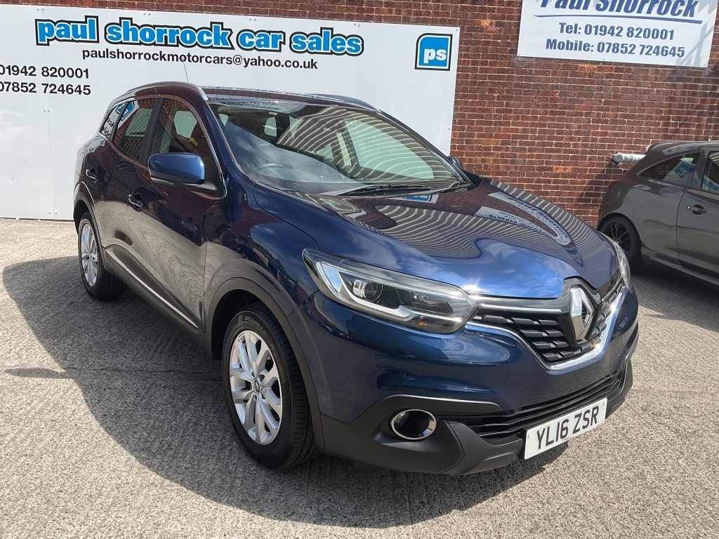 Renault Kadjar Hatchback 1.5 Dynamique Nav Dci Blue