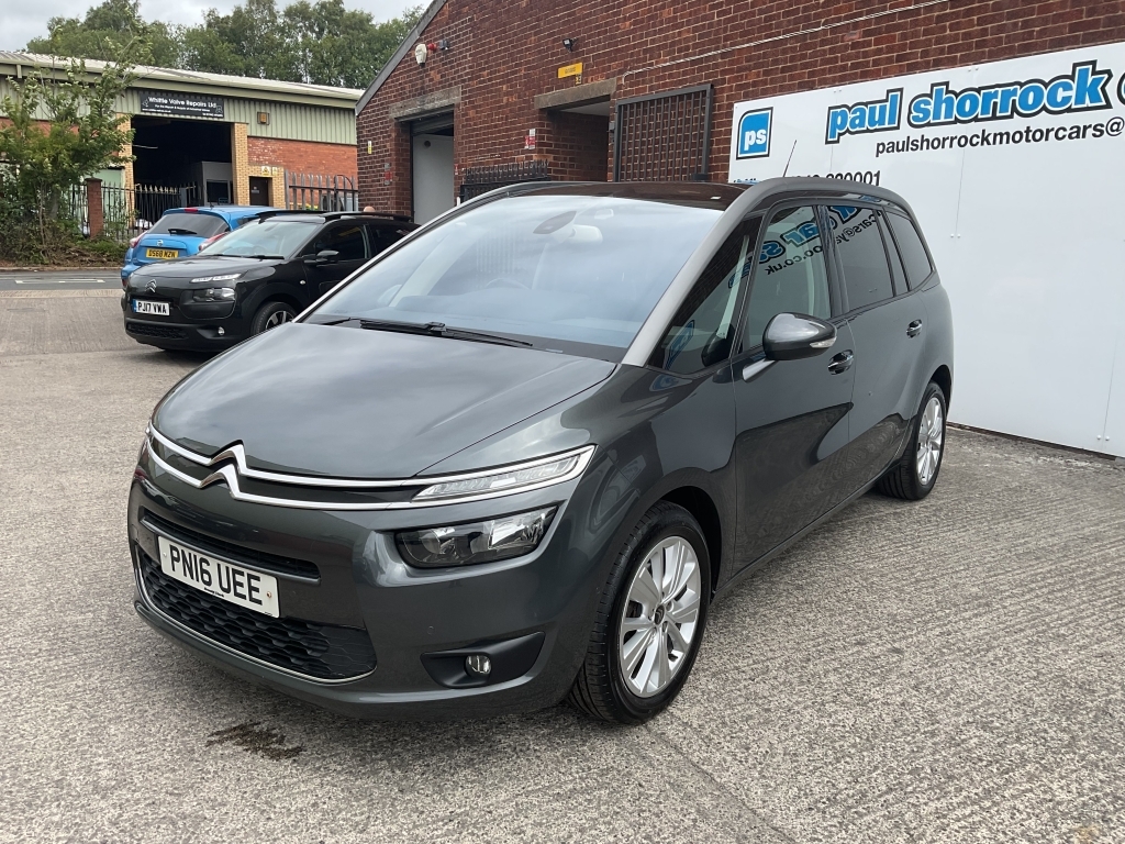 Citroen Grand C4 Picasso Grand Picasso Mpv 1.6 Bluehdi Exclusive Plu PN16UEE Grey #3