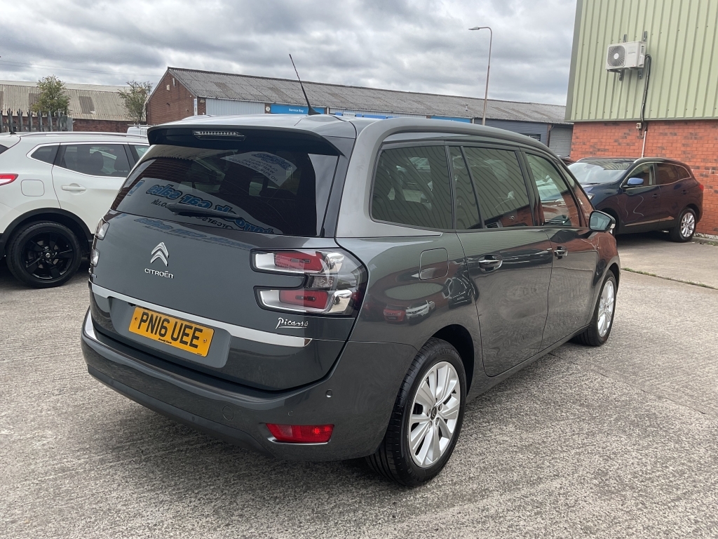 Citroen Grand C4 Picasso Grand Picasso Mpv 1.6 Bluehdi Exclusive Plu PN16UEE Grey #5