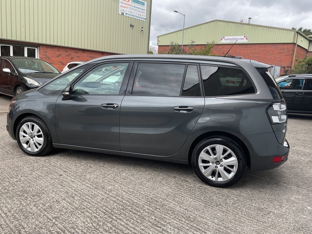 Citroen Grand C4 Picasso Grand Picasso Mpv 1.6 Bluehdi Exclusive Plu PN16UEE Grey #4