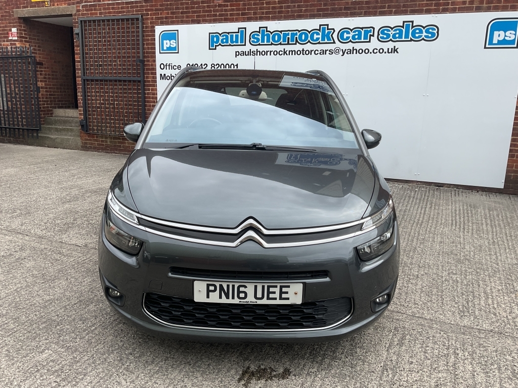 Citroen Grand C4 Picasso Grand Picasso Mpv 1.6 Bluehdi Exclusive Plu PN16UEE Grey #2