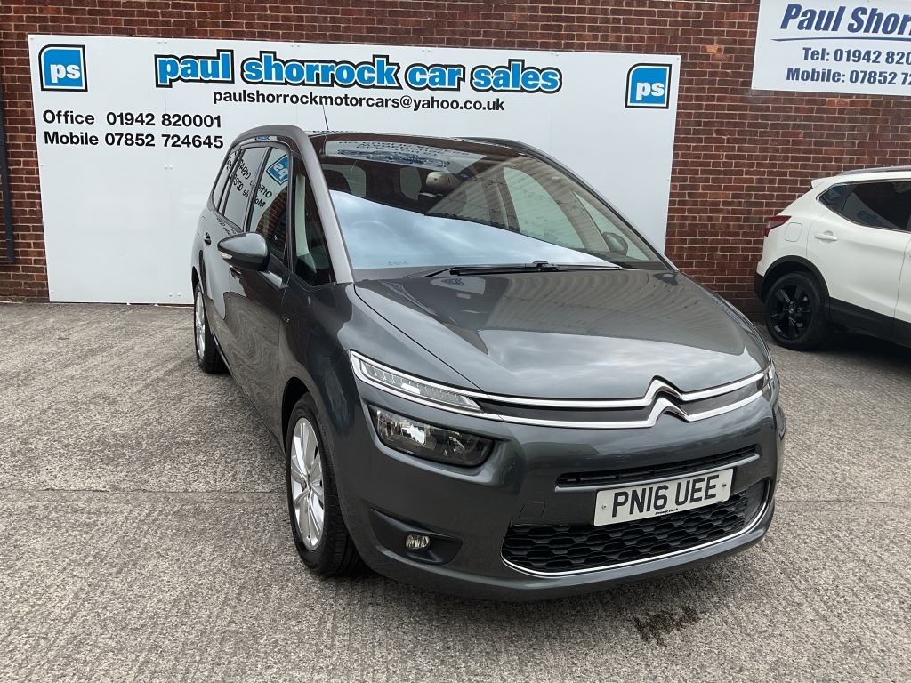 Citroen Grand C4 Picasso Grand Picasso Mpv 1.6 Bluehdi Exclusive Plu Grey