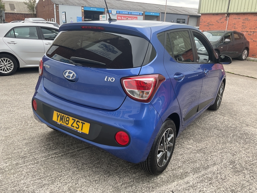 Hyundai I10 Hatchback 1.0 Go Se Blue #5