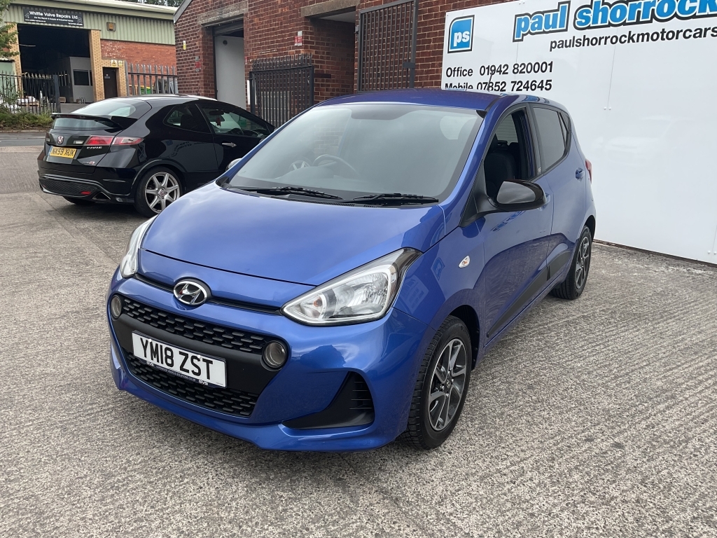 Hyundai I10 Hatchback 1.0 Go Se Blue #3