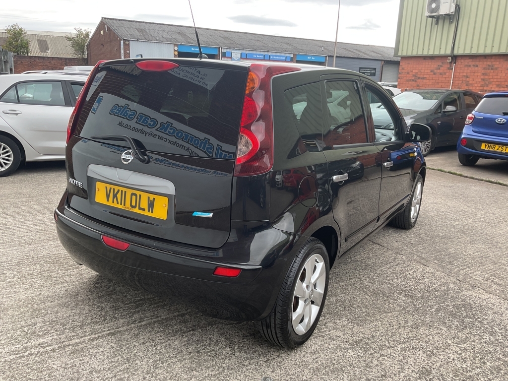 Nissan Note Mpv 1.4 N-tec Black #5