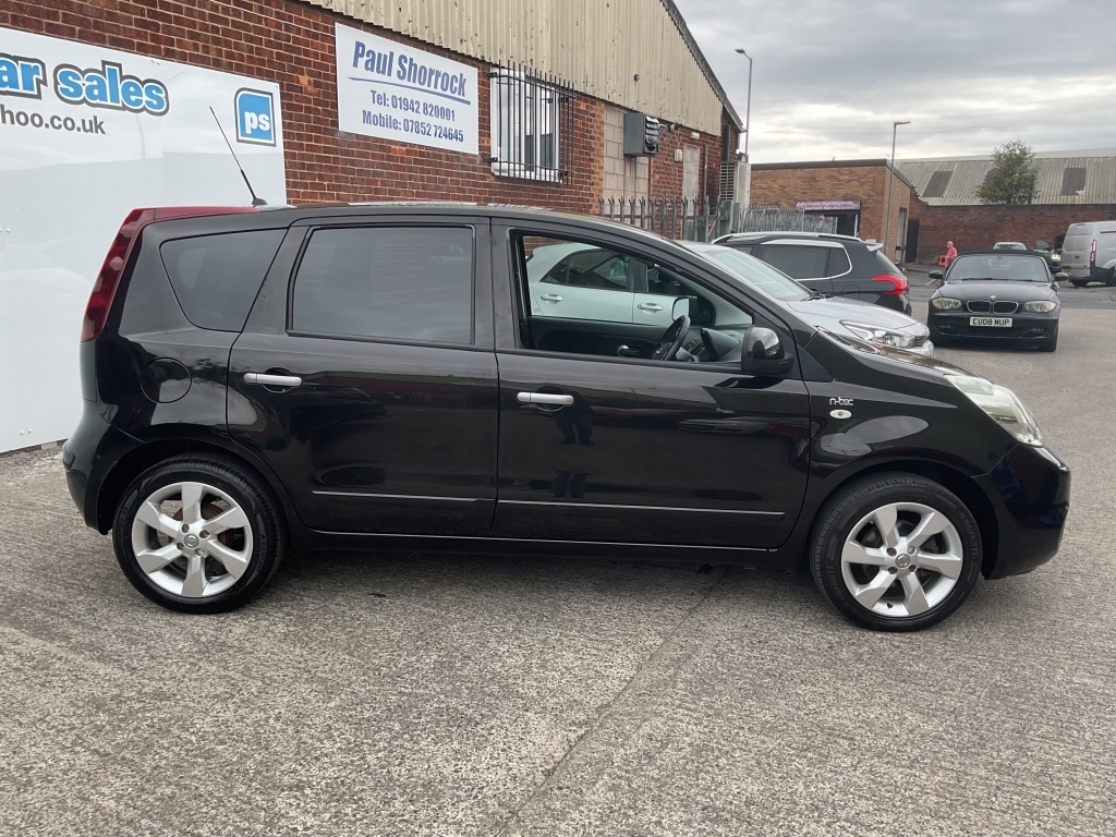 Nissan Note Mpv 1.4 N-tec Black #6