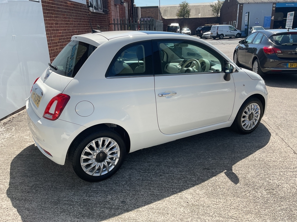 Fiat 500 Hatchback 1.2 Lounge White #5