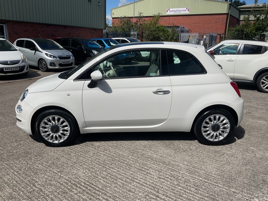 Fiat 500 Hatchback 1.2 Lounge White #3