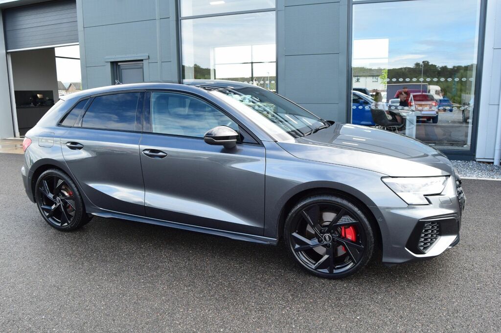 Audi S3 2.0 Tfsi Black Edition Sportback S Tron X22RST Grey #6