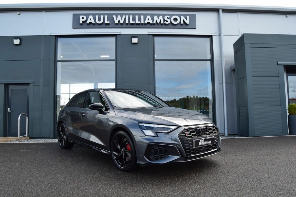 Audi S3 2.0 Tfsi Black Edition Sportback S Tron Grey