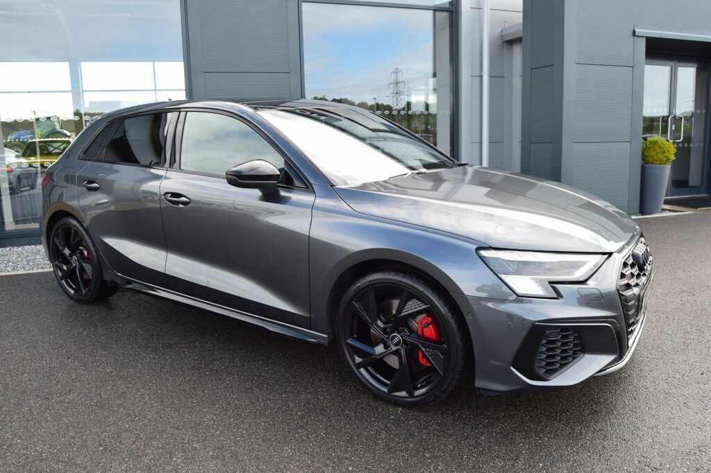 Audi S3 2.0 Tfsi Black Edition Sportback S Tron X22RST Grey #2
