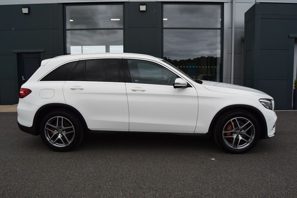 Mercedes-Benz GLC Class 2.1 Glc220d Amg Line Suv G-tronic 4Mati KW67XCA White #6