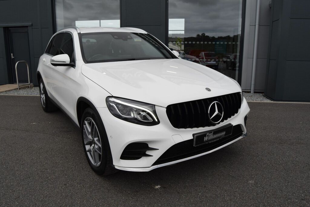 Mercedes-Benz GLC Class 2.1 Glc220d Amg Line Suv G-tronic 4Mati KW67XCA White #4