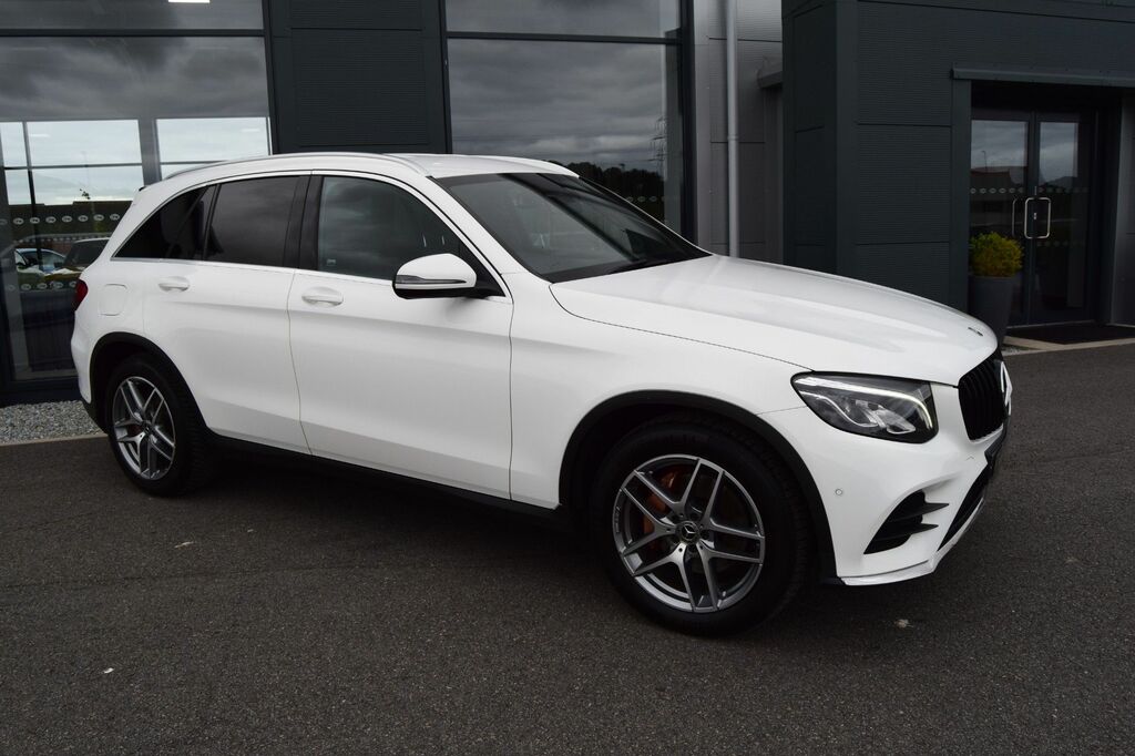 Mercedes-Benz GLC Class 2.1 Glc220d Amg Line Suv G-tronic 4Mati KW67XCA White #3