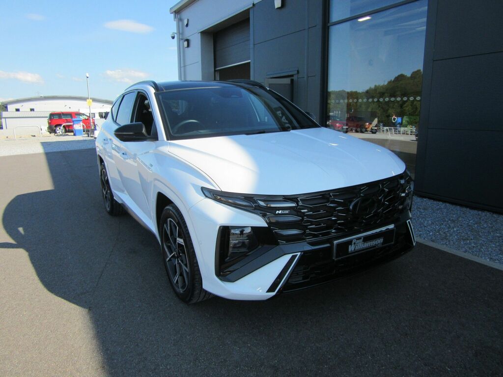 Hyundai Tucson 1.6 T-gdi N Line S Suv Hybrid 4Wd White