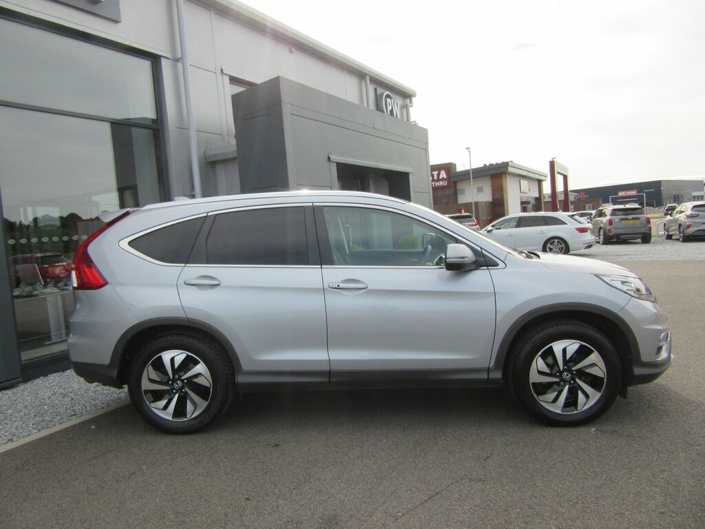 Honda Cr-V 1.6 I-dtec Ex Suv 4Wd Euro 6 160 SW18UYJ Silver #4