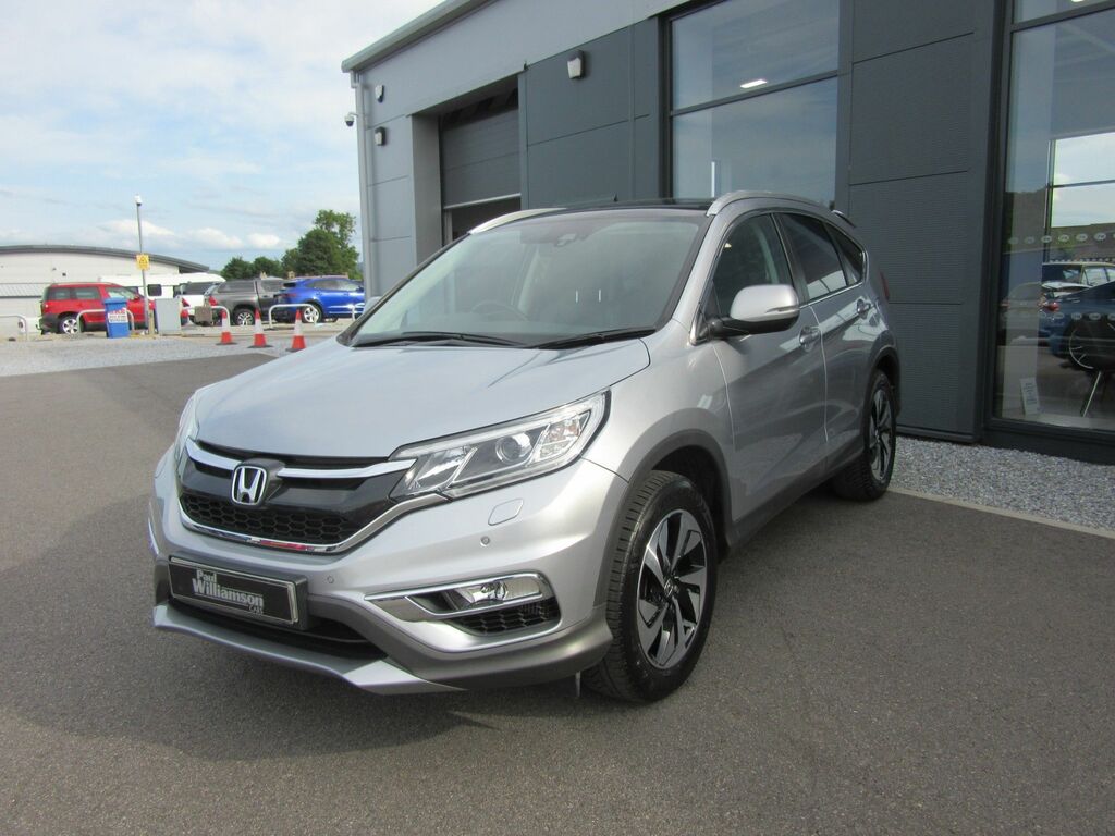 Honda Cr-V 1.6 I-dtec Ex Suv 4Wd Euro 6 160 SW18UYJ Silver #3
