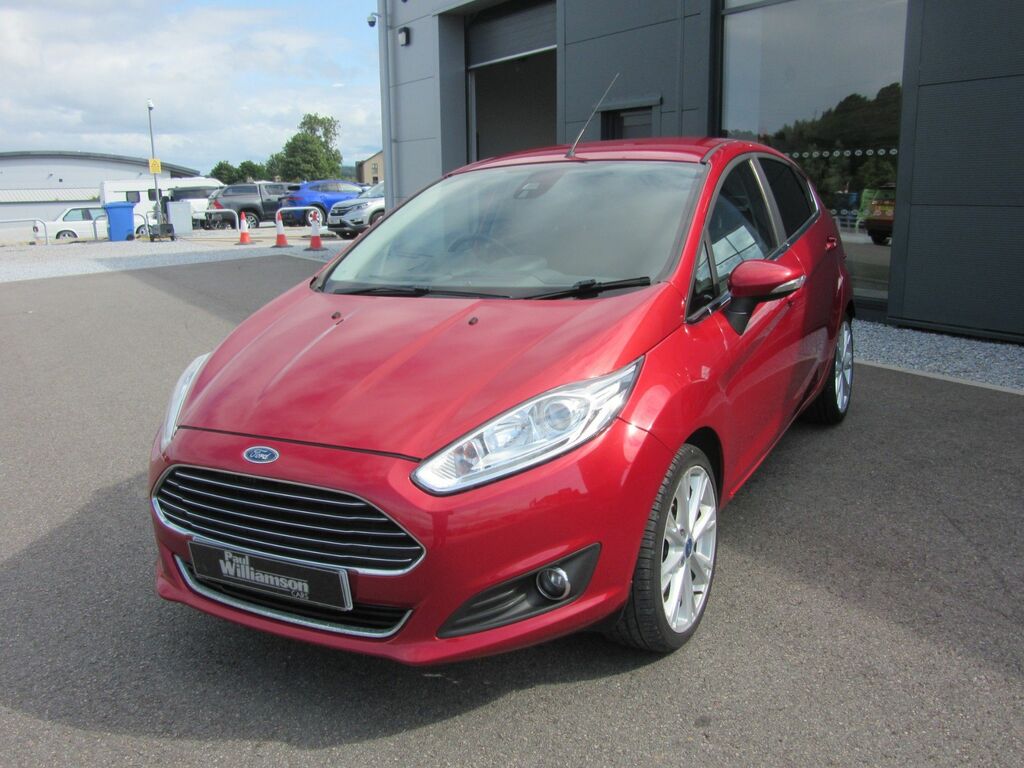 Ford Fiesta 1.0T Ecoboost Titanium Hatchback Red #3