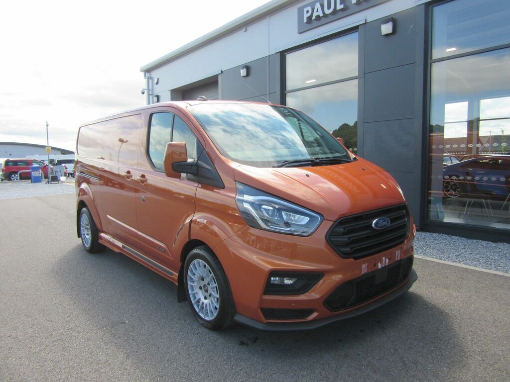 Ford Transit Custom 2.0 320 Ecoblue Limited Msrt Panel Van X60SLR Orange #2